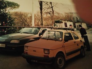 Montaggio Ponte radio Fiat 500